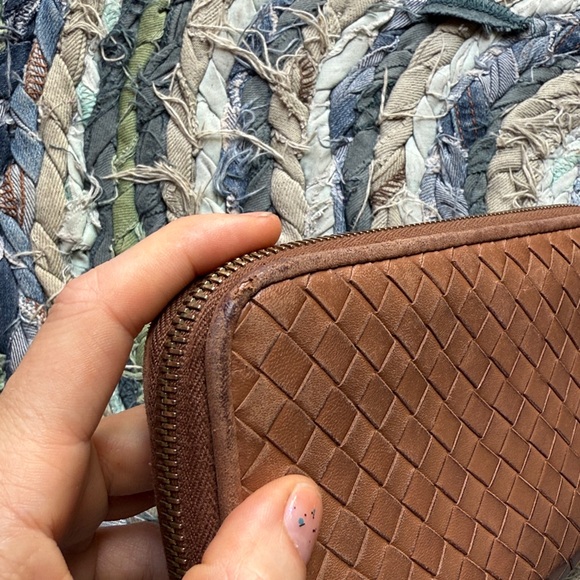 Bottega Veneta Brown Woven Leather Wallet Intrecciato - Picture 7 of 16